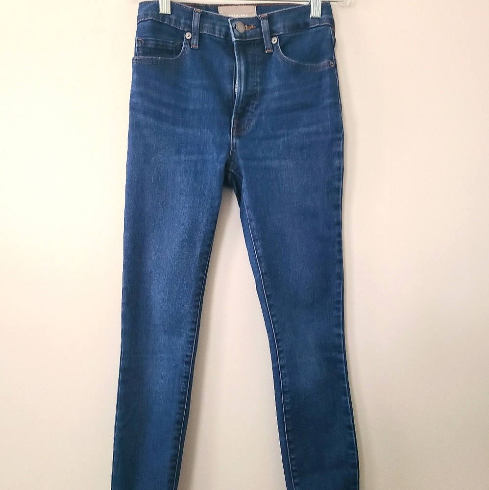 Everlane High Rise Ankle Skinny Jeans